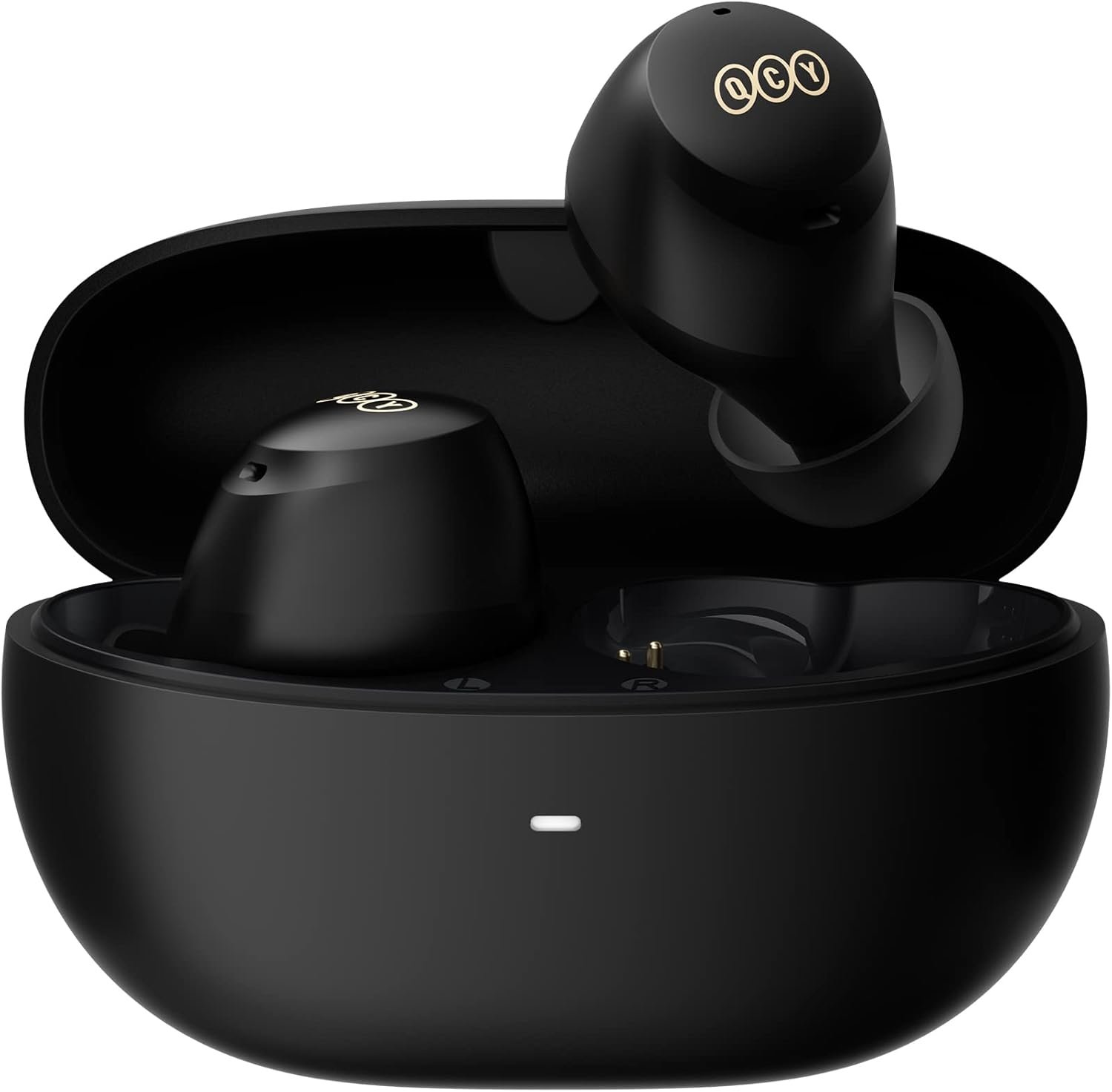 QCY HT07 ArcBuds ANC Fone De Ouvido Bluetooth, Fone Sem Fio Com 40dB Cancelamento De Ruído Ativo, 6 Microfones, 32 Horas De Reprodução - Preto