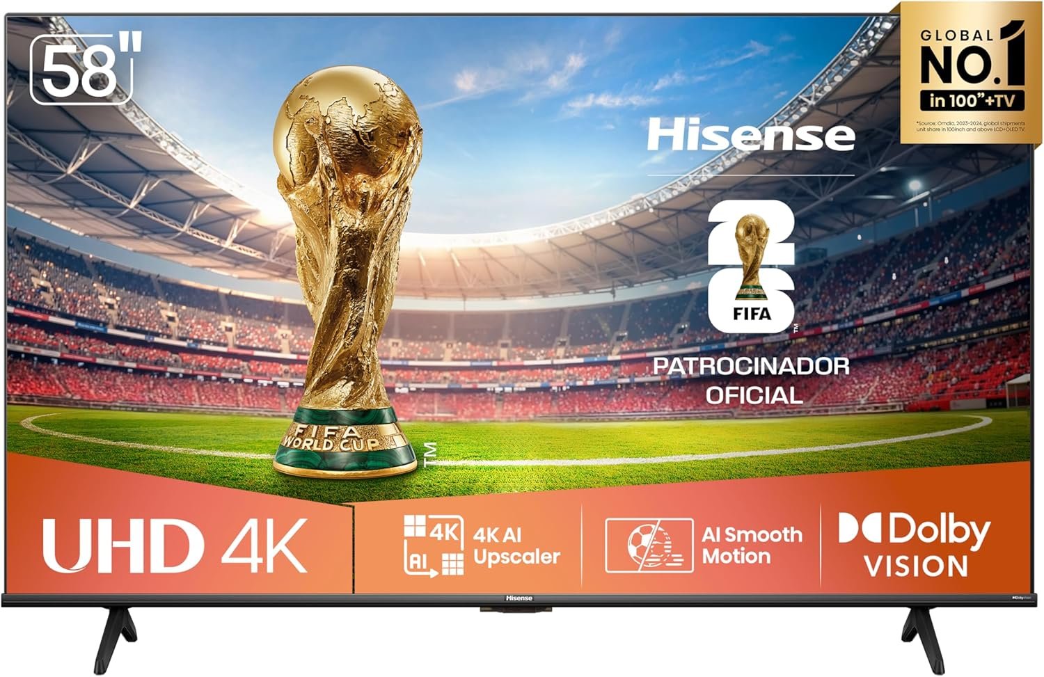 Hisense Smart TV 4K 58