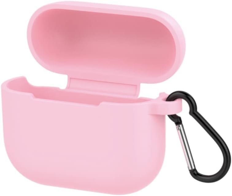 Capa Case Silicone Flexível Compatível com Airpods 3ª Geração (Rosa)
