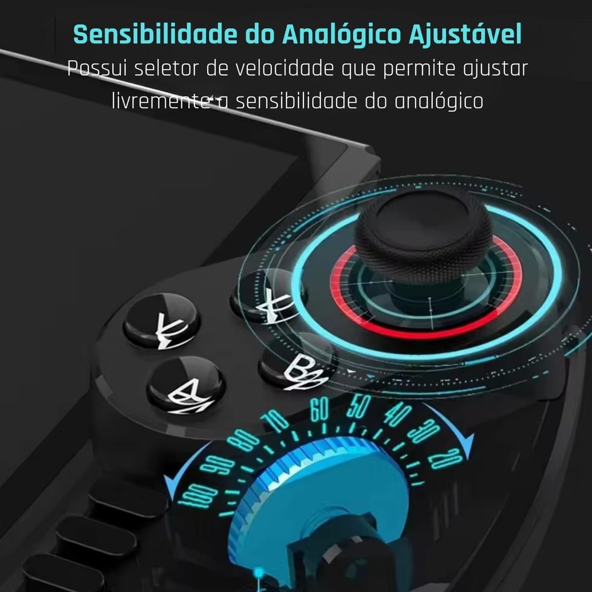 Controle Gamer Celular Usb-c Tablet Android Ios Função Turbo