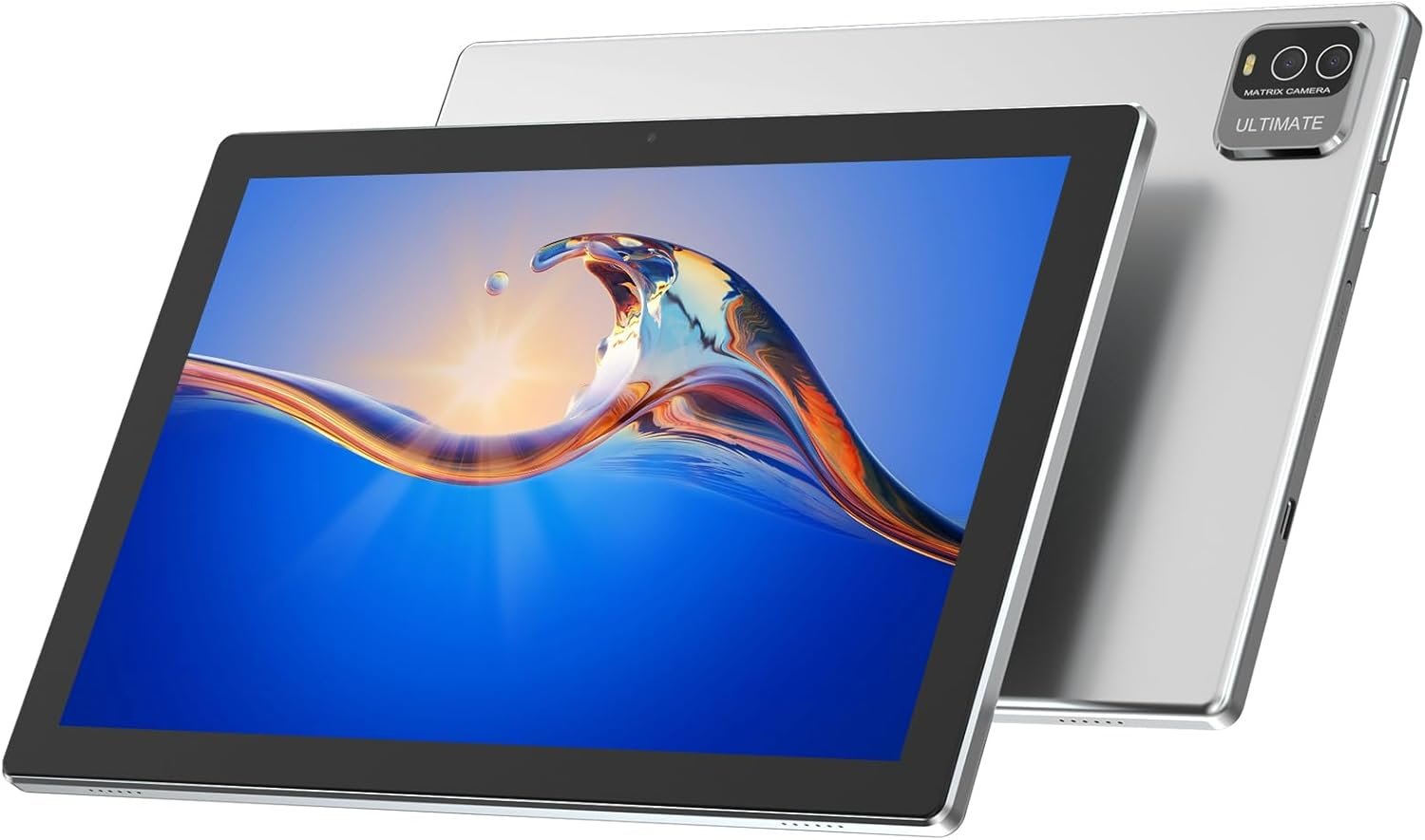 ATOZEE Tablet de 10 polegadas, tablets Android 14, suporte de armazenamento de 64 GB, expansão de 1 TB, 8 GB de RAM, câmera dupla de 2 MP + 8 MP, tela de tela HD 1280 x 800 IPS, WiFi6 Bluetooth, aba