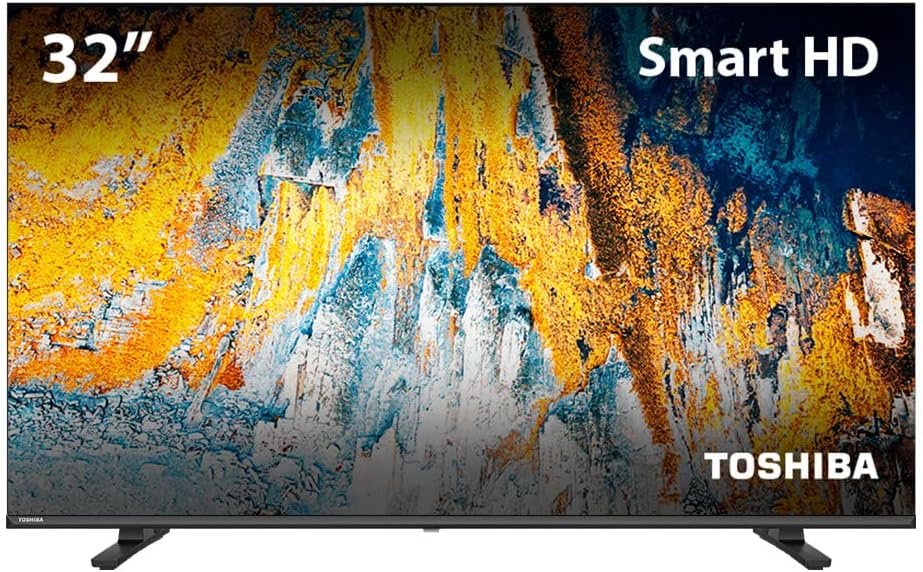 Smart TV DLED 32 HD Toshiba 32V35L VIDAA 2 HDMI 2 USB Wi-fi - TB016M