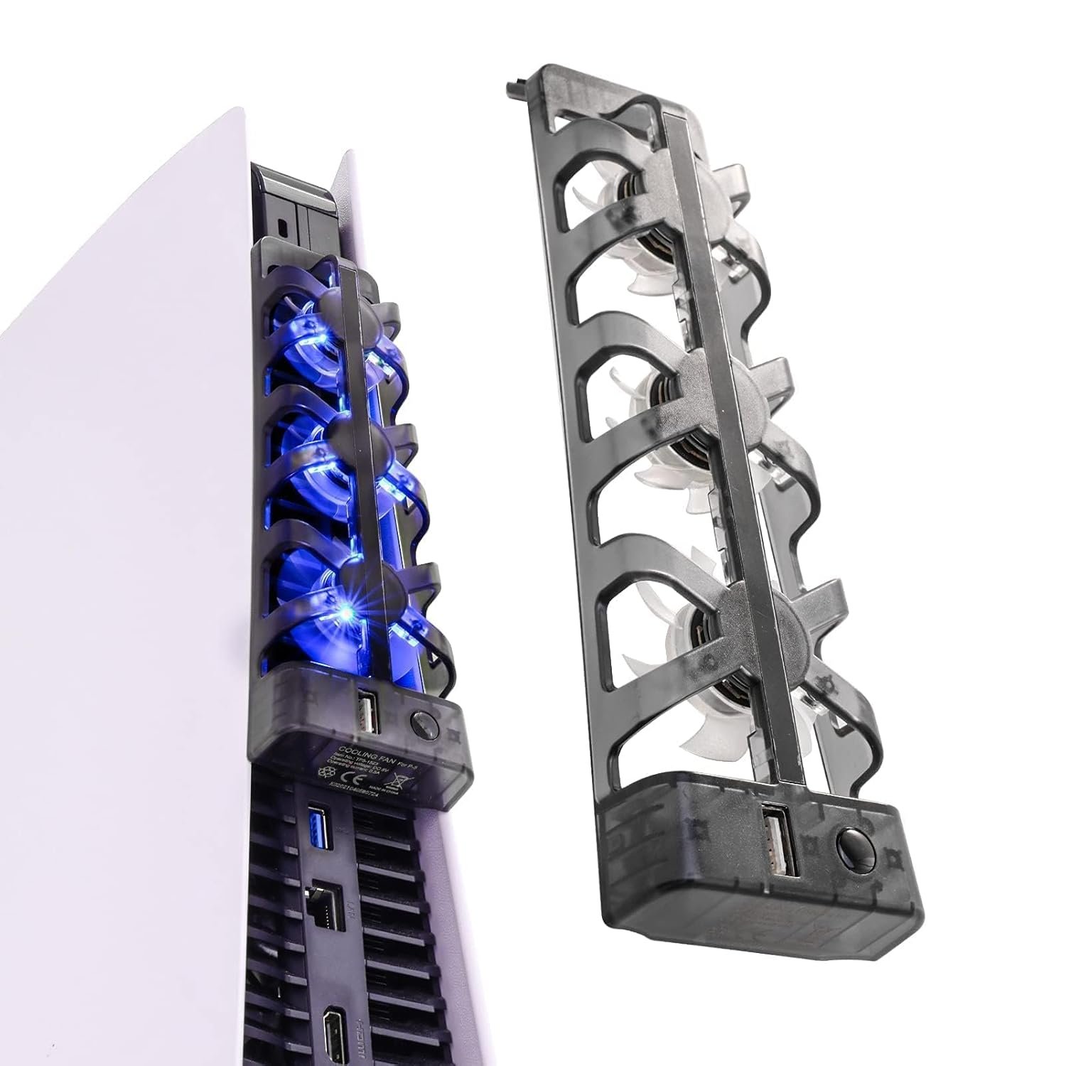 Ventoinha de resfriamento PS5 apenas para disco original PlayStation 5 e console digital, não compatível com PS5 Slim/PS5 Pro