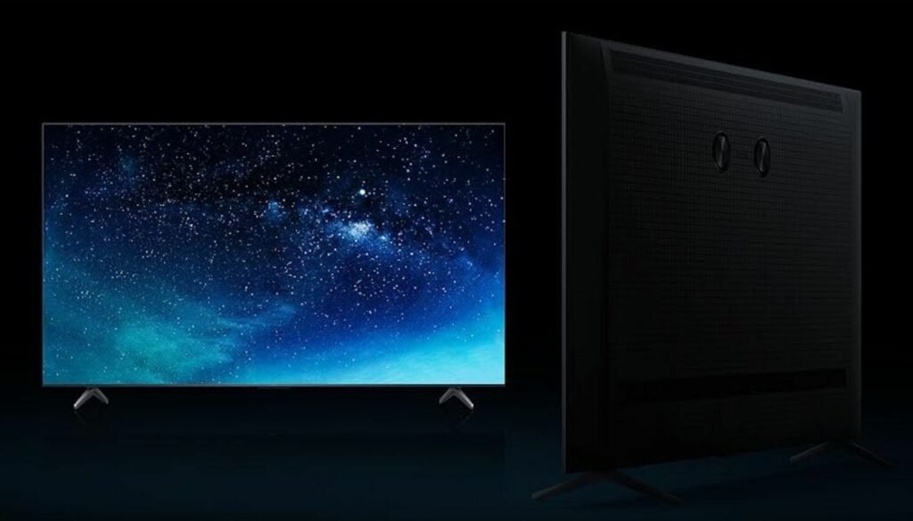 Perfil lateral ultra fino da Smart TV TCL 75 Polegadas QLED Mini LED 4K C6K Perfil lateral ultra fino da Smart TV TCL 75 Polegadas QLED Mini LED 4K C6K