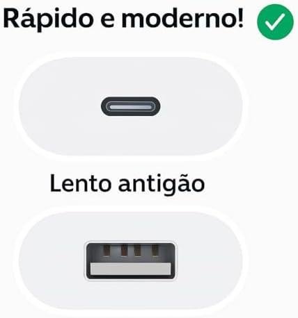         Kit Carregador Turbo Premium® com Cabo Tipo C USB-C Compatível iPhone X XR SE 11 12 13 14 iOS Carga Rápida Turbo Reforçado Seguro Parede Viagem Durável Potente Portátil Estável Eficiente       