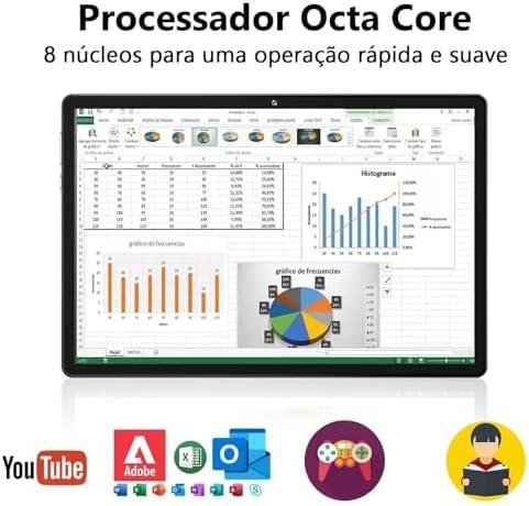         MARVUE Pad M13 Tablet, Android 14, tablet 10,1 polegadas, Com Caixa, 16GB de RAM, tablet 128GB, Expansível até 1TB, Processador Octa-Core, GMS, Wi-Fi,Câmera Frontal de 5MP, Traseira de 12MP(azul)       